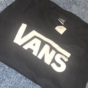 women’s vans size small t-shirt